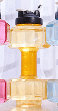 AquaFlex Vannflaske formet som manual 550 ml – lett grep med 2-i-1-motstand