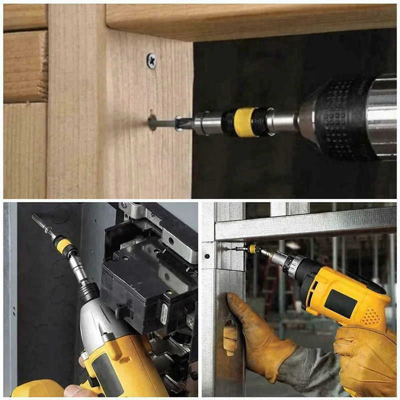 Flexible Angle Extension For Drill Bits In Tight Spaces