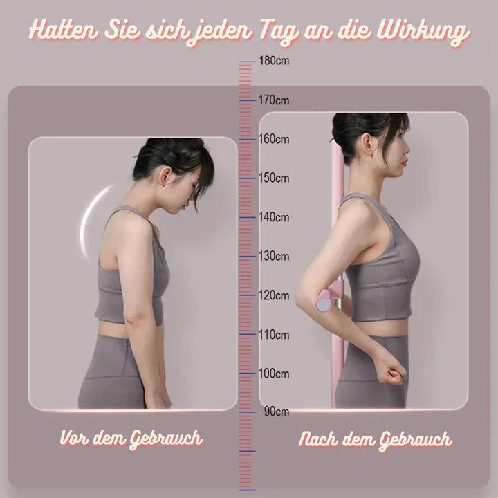 Adjustable Yoga Posture Rod For Upright Back And Wider Shoulders At Home And Office