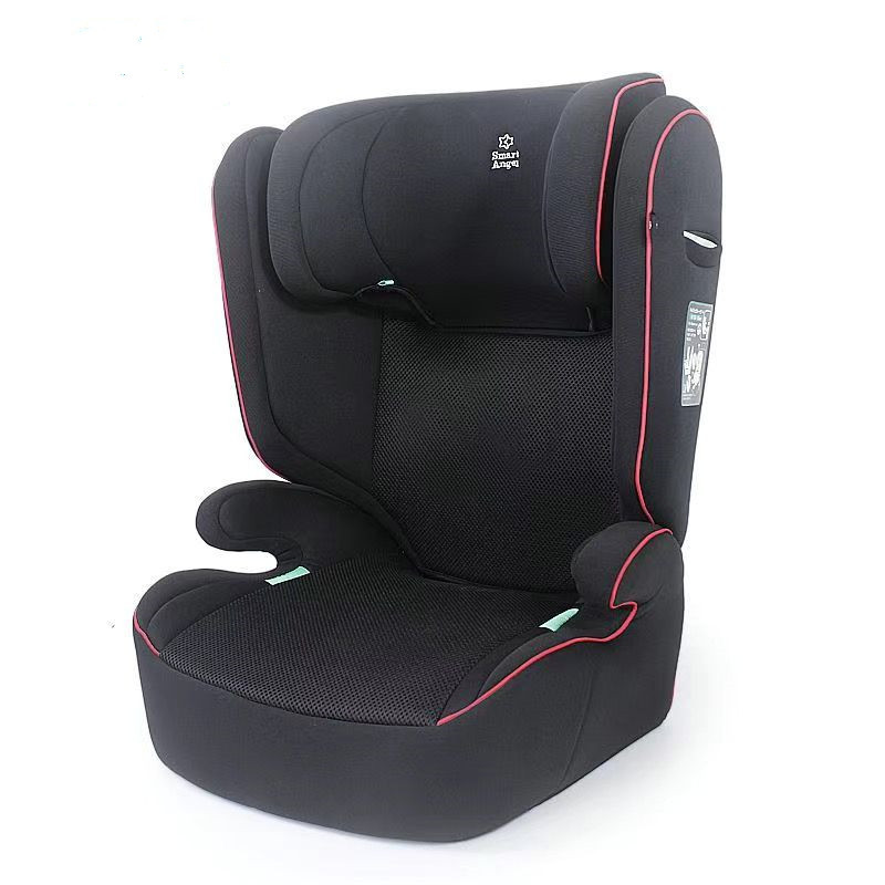 Adjustable Child Car Seat With Five-Point Harness In Black