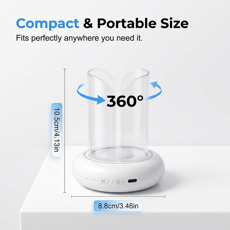 360° UV Insect Trap — Chemical-Free Mosquito, Fly, Moth & Fruit Fly Control
