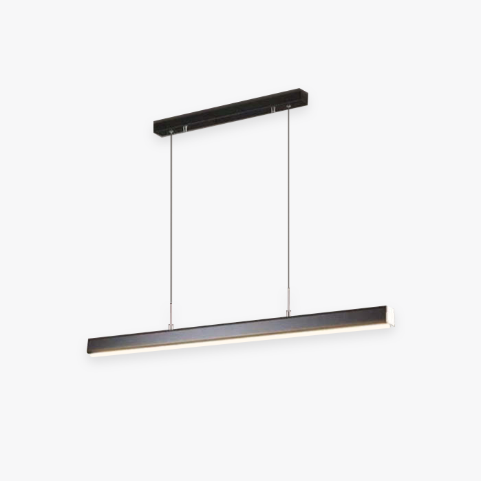 Aerolin Adjustable Height Pendant Light With Industrial LED Style For Modern Interiors
