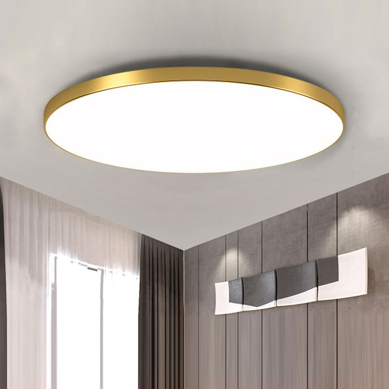 NovaHalo Circular LED Ceiling Light With Flush Mount Energy Efficient Contemporary Fixture
