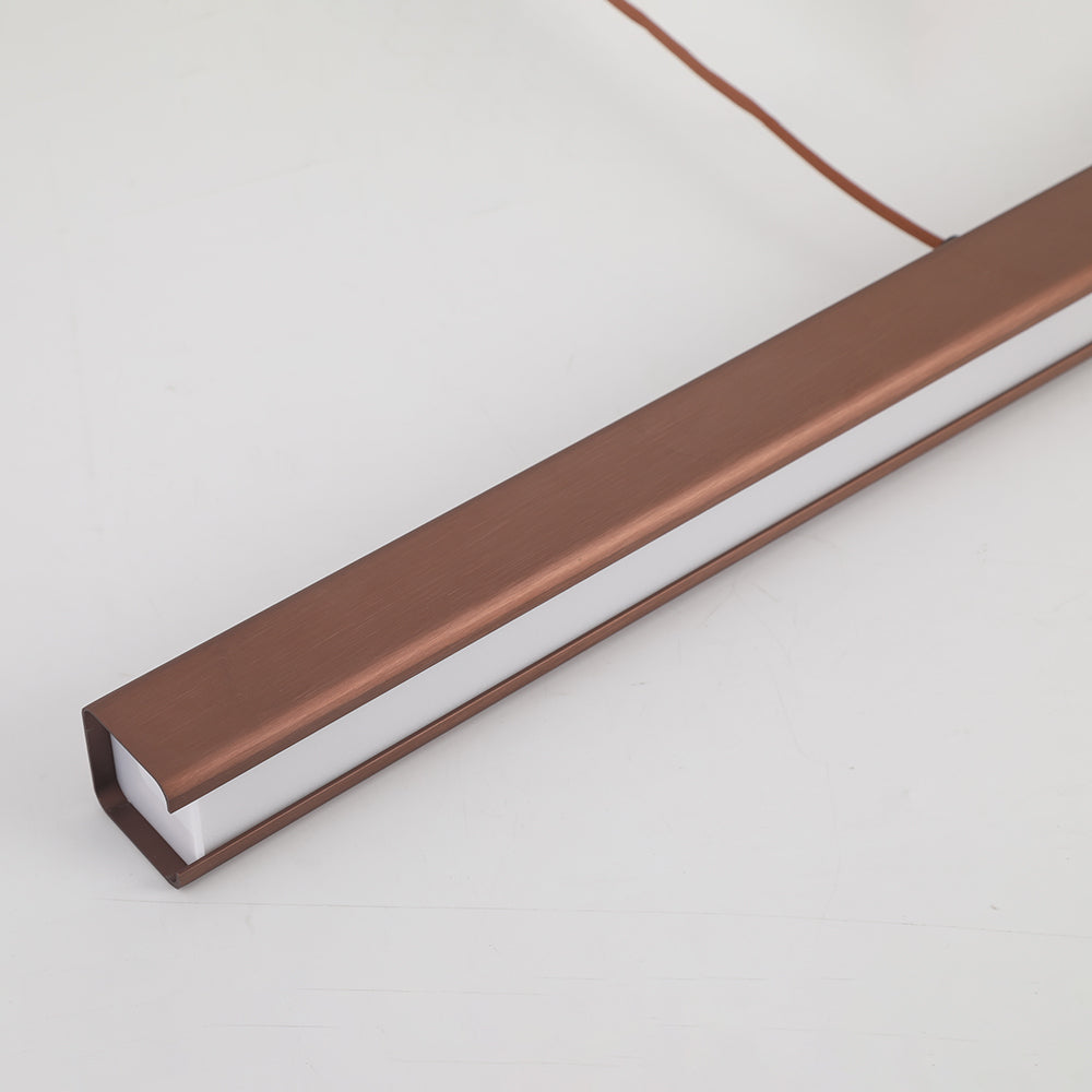 Aerolin Adjustable Height Pendant Light With Industrial LED Style For Modern Interiors