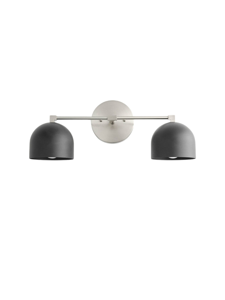 Mid-Century Dome Wall Lamp With Retro Design For Bathroom And Hallway