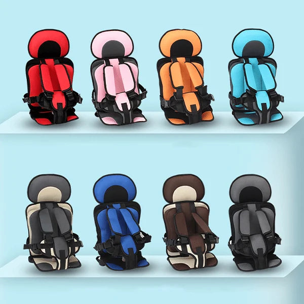 Adjustable Child Car Seat With 5-Point Harness Grows From Baby To Toddler