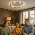 Nordic SkagaNova Dimmable LED Ceiling Light With Warm White Glow For Modern Living Spaces