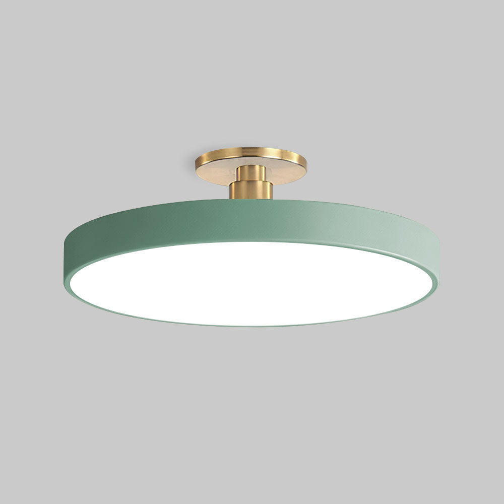 Astraeon LED Light Semi-Flush Mount Fixture For Dining Or Living Spaces Home Decor