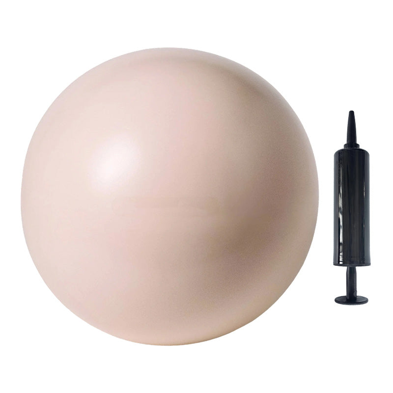 Balle de Pilates anti-éclatement en PVC avec pompe — ballon d’exercice pour l’entraînement de l’équilibre