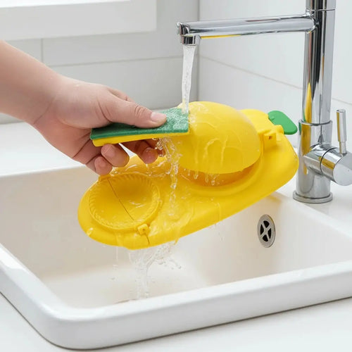 2-in-1 Dumpling Maker — Pocket Press for Evenly Shaped, Securely Sealed Pastries