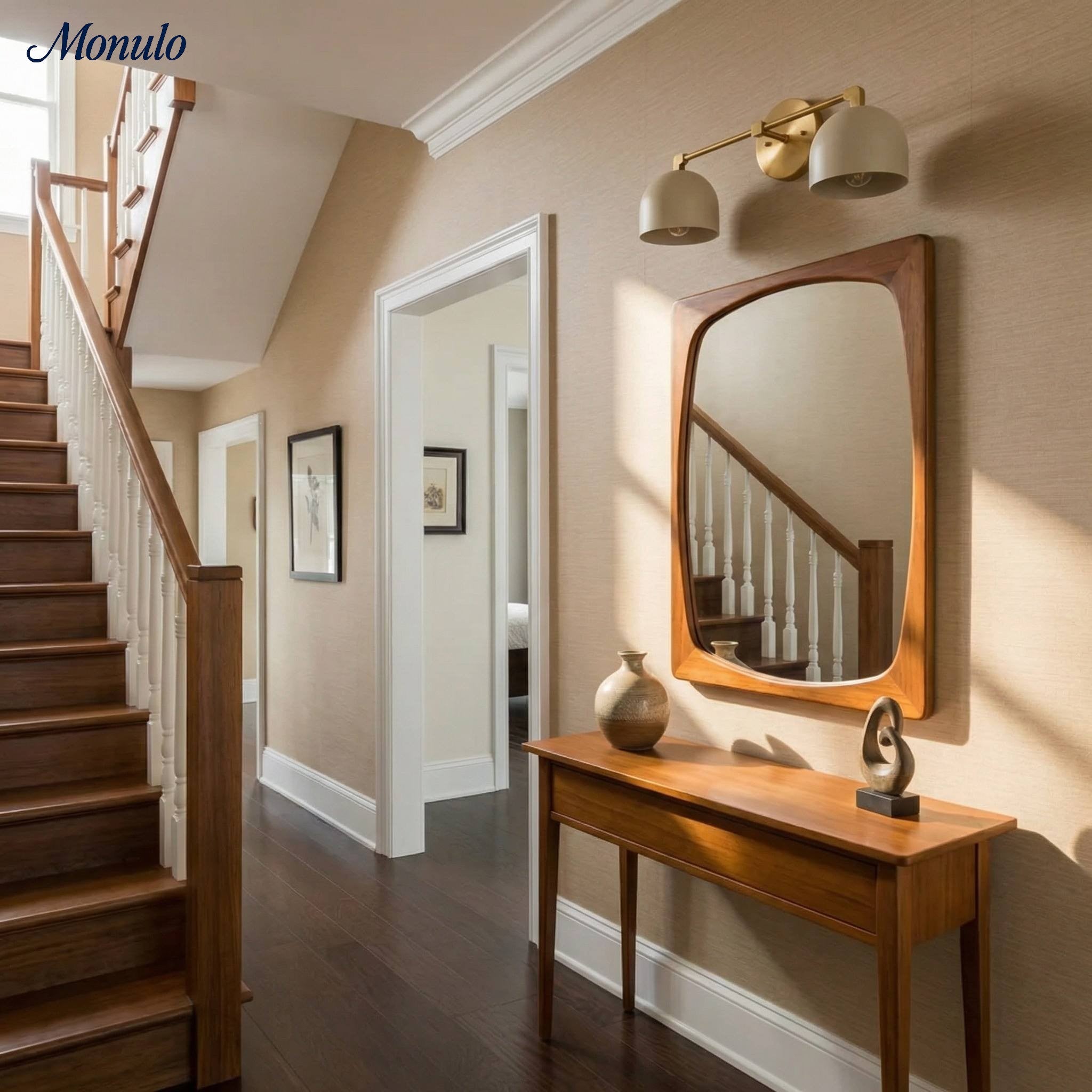 Mid-Century Dome Wall Lamp With Retro Design For Bathroom And Hallway