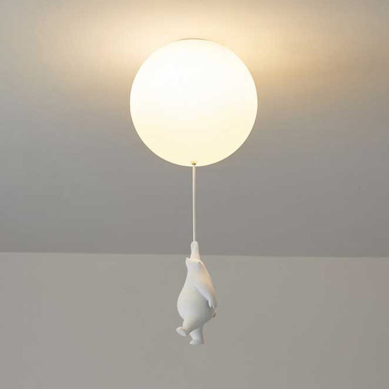 BrioBear Balloon Ceiling Light For Nurseries And Children's Rooms Warm Playful Home Decor Lamp