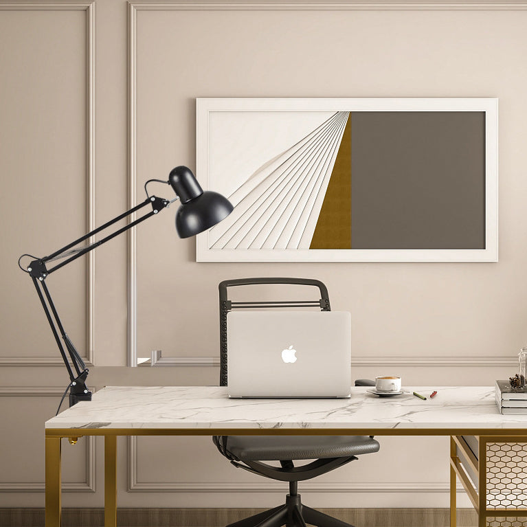 Industrial Adjustable Clamp Desk Lamp For Focused Task Lighting In Any Workspace