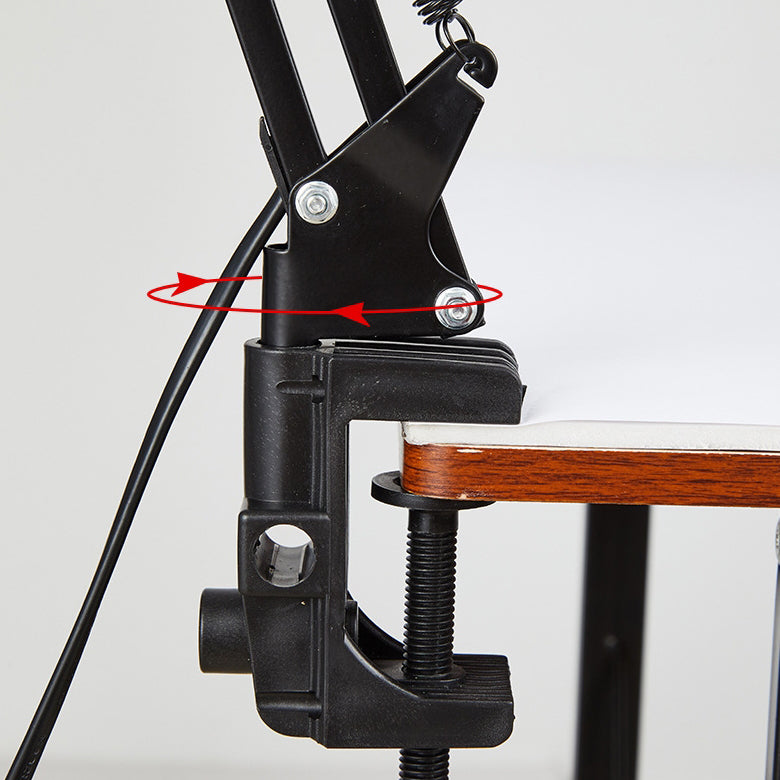 Industrial Adjustable Clamp Desk Lamp For Focused Task Lighting In Any Workspace