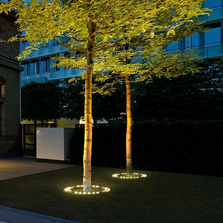 LED Garden Spotlight For Trees, IP65 Aluminum Outdoor Lamp, Warm White