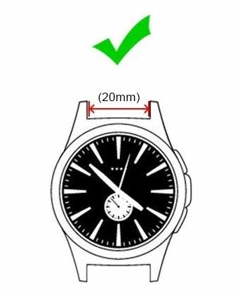 20mm Rose Gold Milanese Watch Strap — Quick Release