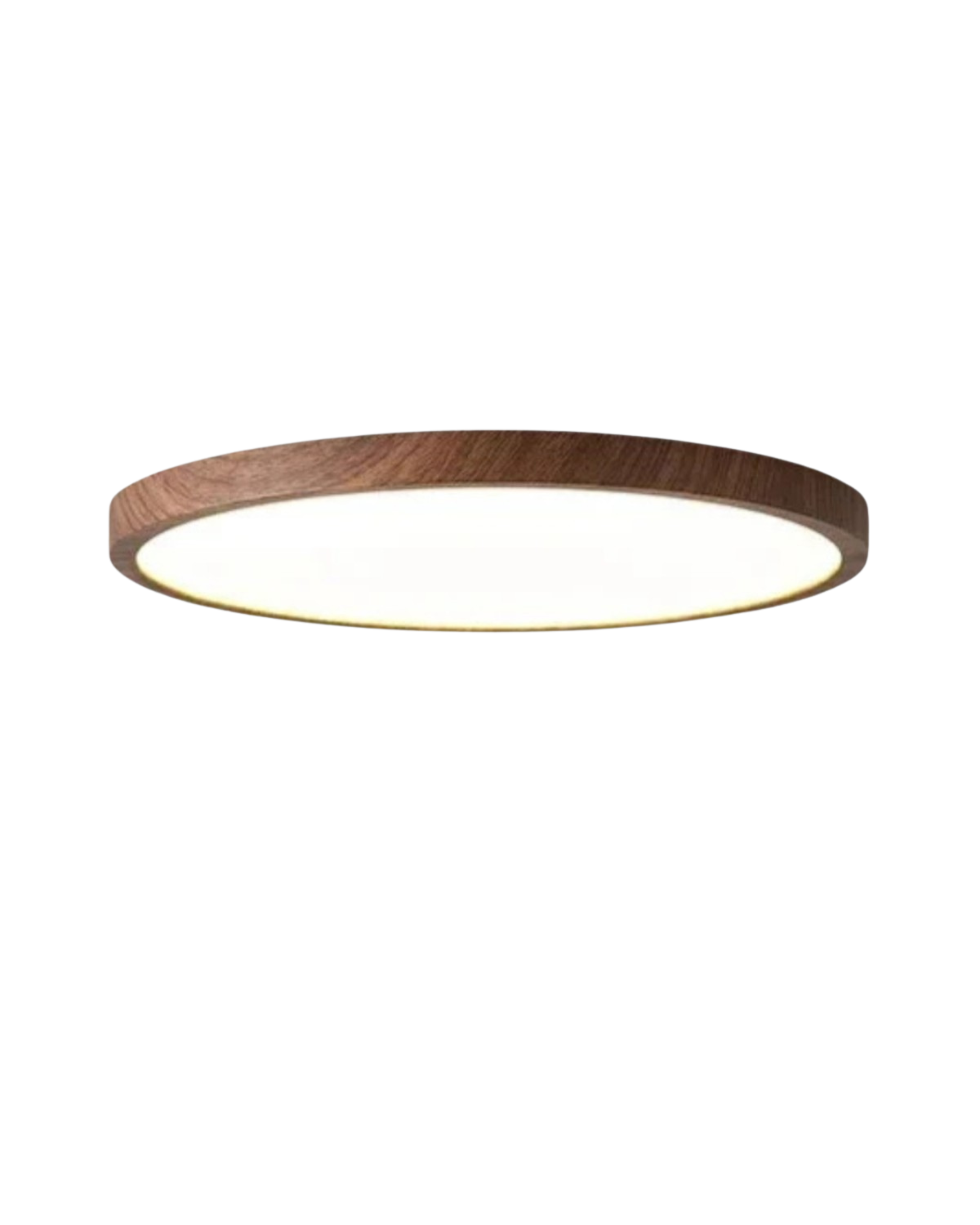 Ultra-Thin Wood Ceiling Light For Living Rooms And Bedrooms