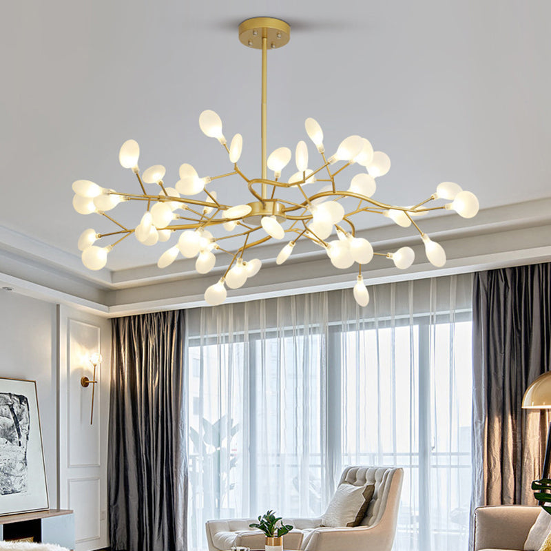 Lyra Branch Chandelier For Living Rooms And Dining Areas Minimalist Ceiling Light