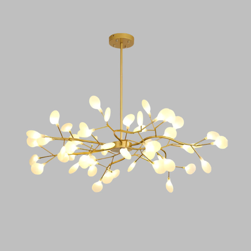 Lyra Branch Chandelier For Living Rooms And Dining Areas Minimalist Ceiling Light