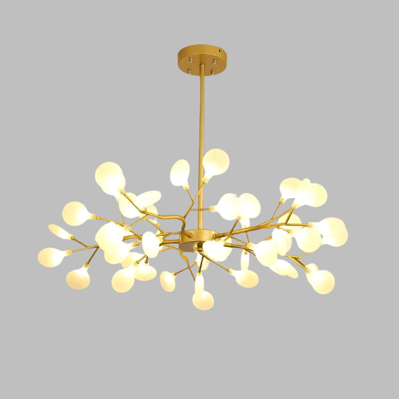 Lyra Branch Chandelier For Living Rooms And Dining Areas Minimalist Ceiling Light