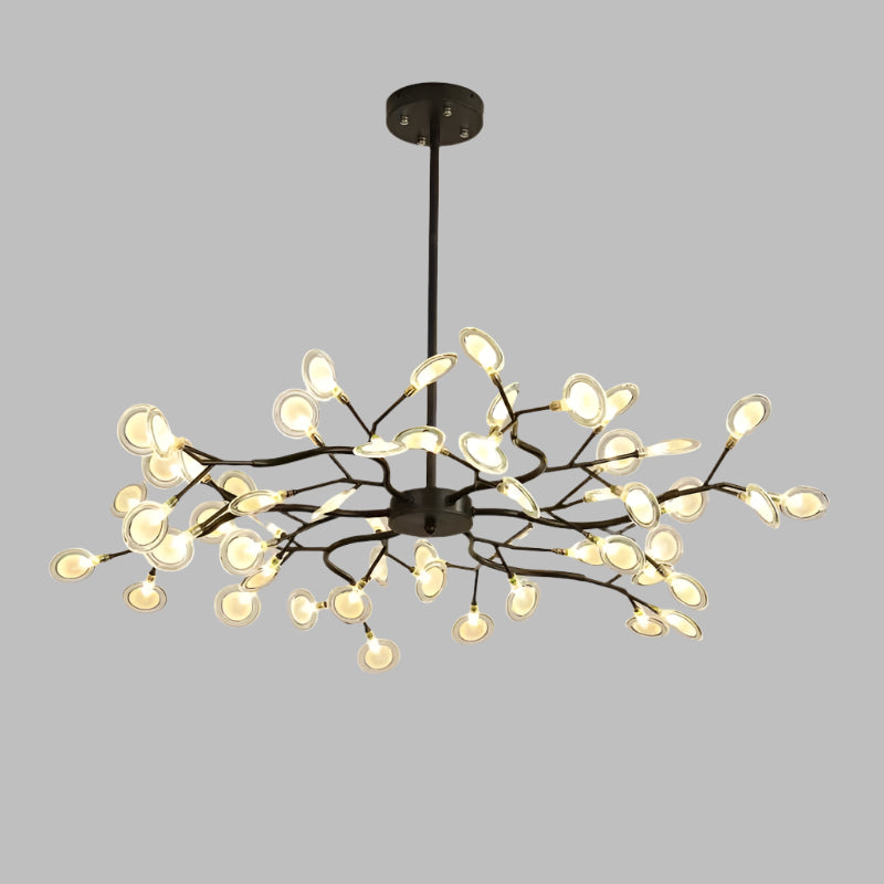 Lyra Branch Chandelier For Living Rooms And Dining Areas Minimalist Ceiling Light