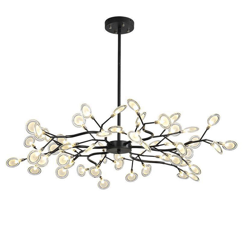 Lyra Branch Chandelier For Living Rooms And Dining Areas Minimalist Ceiling Light