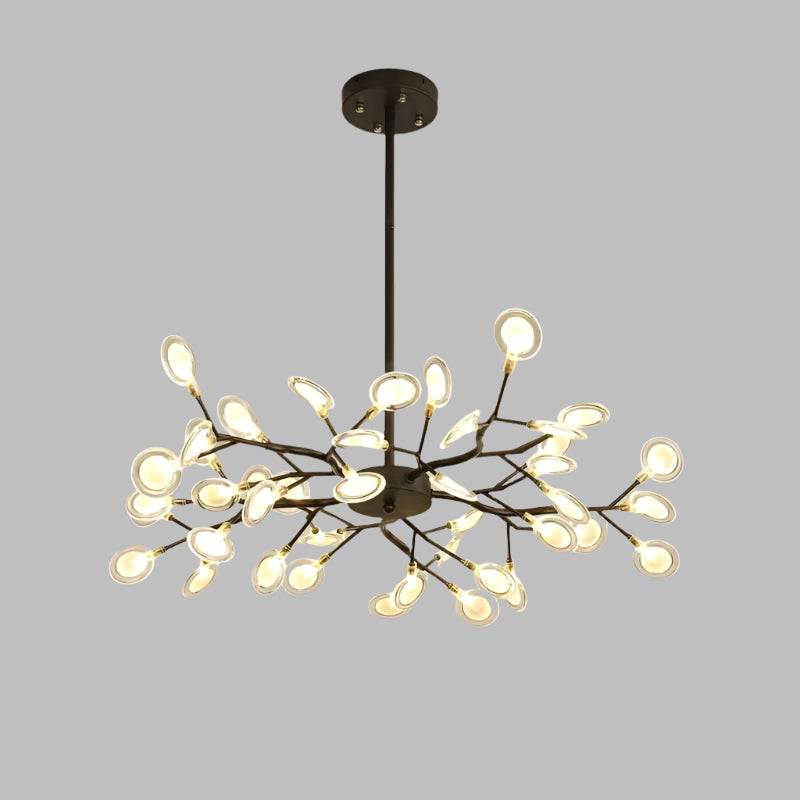 Lyra Branch Chandelier For Living Rooms And Dining Areas Minimalist Ceiling Light