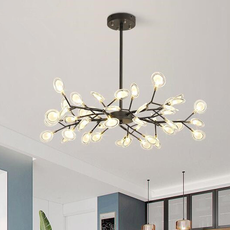 Lyra Branch Chandelier For Living Rooms And Dining Areas Minimalist Ceiling Light