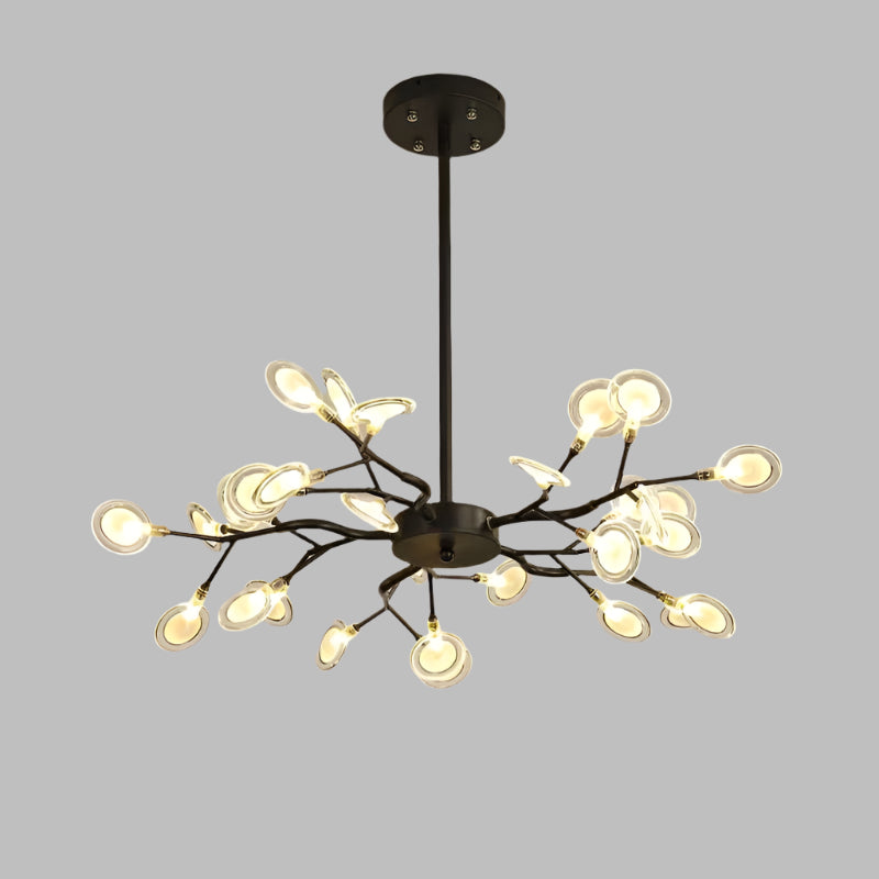 Lyra Branch Chandelier For Living Rooms And Dining Areas Minimalist Ceiling Light