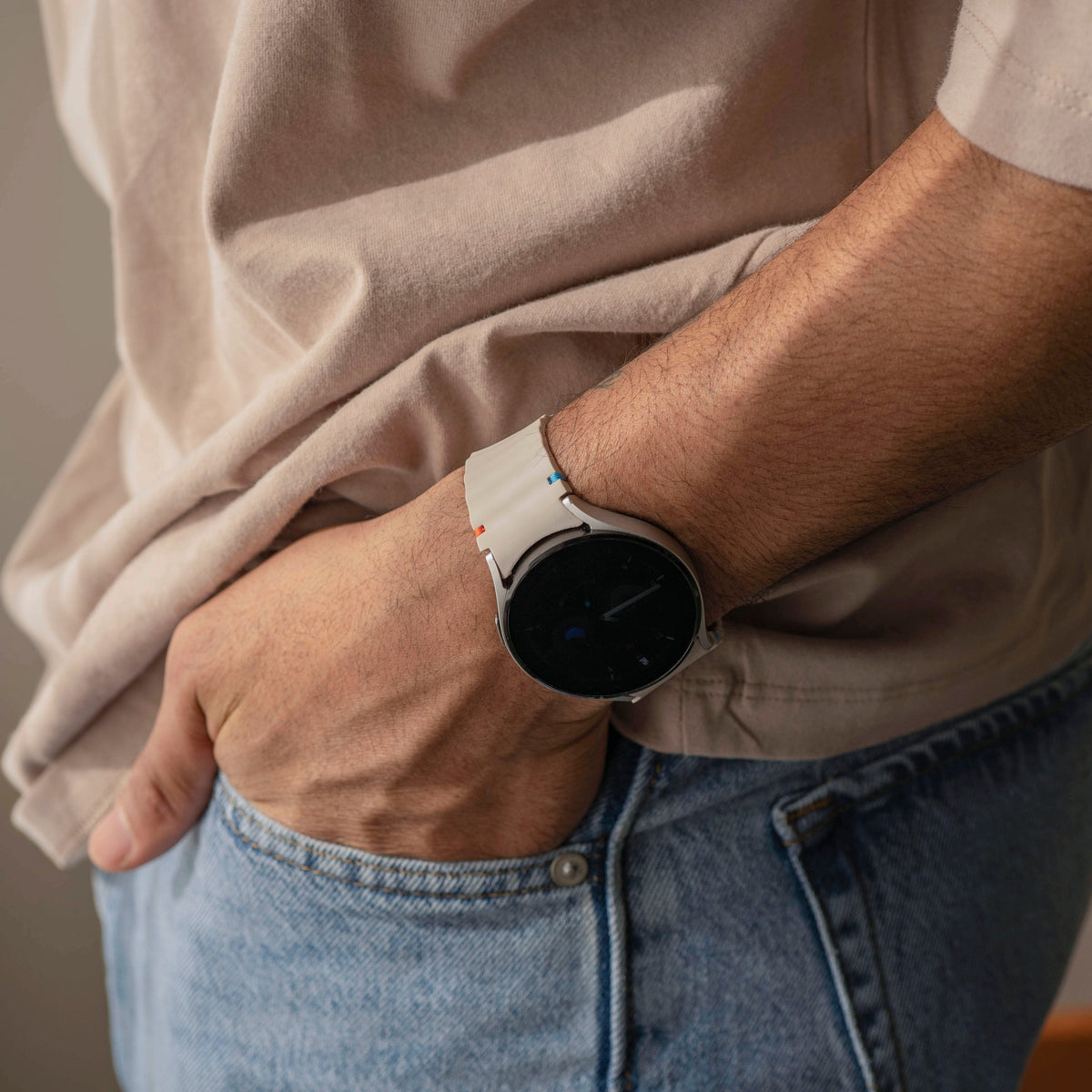 Řemínek Wave 40 mm pro Samsung Galaxy Watch 7 — Starlight