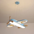LumaPlane Airplane Pendant For Kids Room With Soft Led Glow And Whimsical Sky Theme