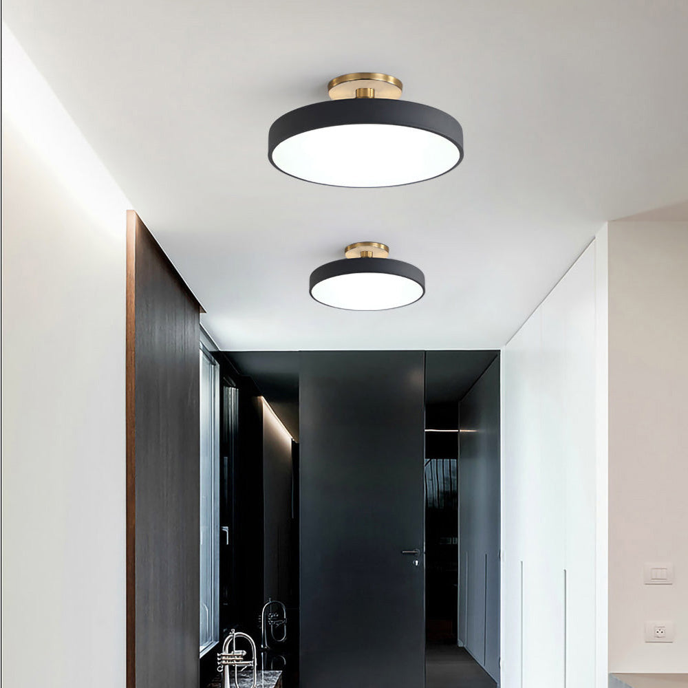 Astraeon LED Light Semi-Flush Mount Fixture For Dining Or Living Spaces Home Decor