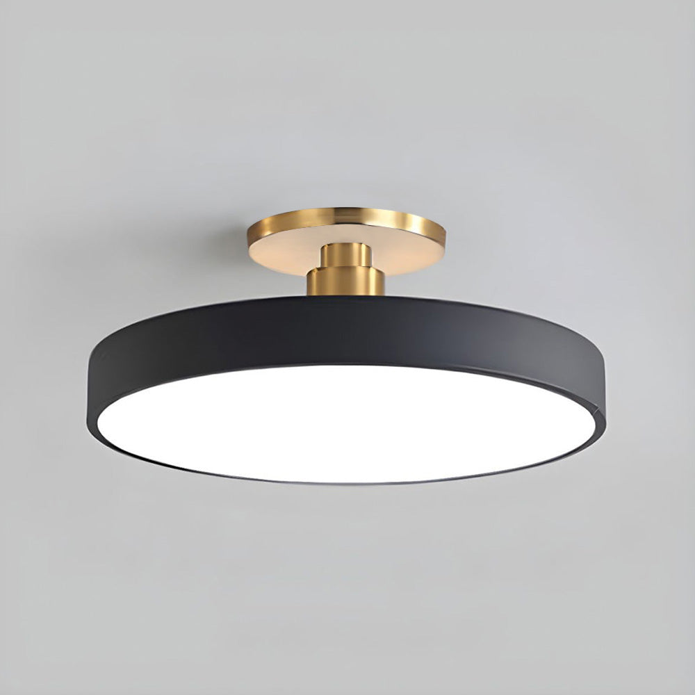 Astraeon LED Light Semi-Flush Mount Fixture For Dining Or Living Spaces Home Decor