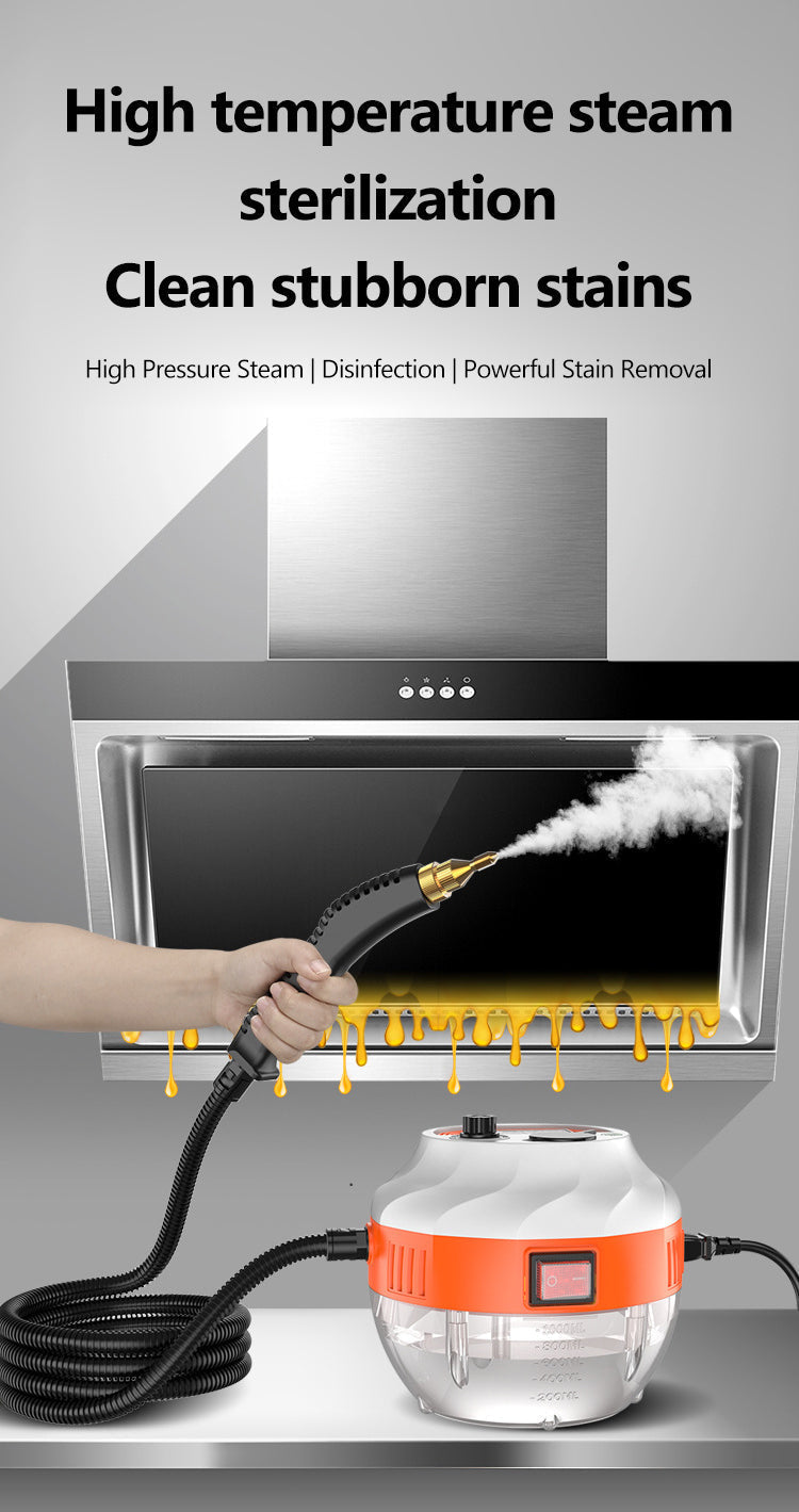 2800W HIGH-PRESSURE STEAM CLEANER - HOME APPLIANCE FOR KITCHEN AND CAR | Ka-mostore