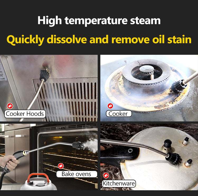 2800W HIGH-PRESSURE STEAM CLEANER - HOME APPLIANCE FOR KITCHEN AND CAR | Ka-mostore