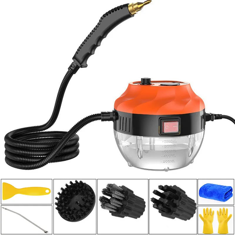 2800W HIGH-PRESSURE STEAM CLEANER - HOME APPLIANCE FOR KITCHEN AND CAR | Ka-mostore
