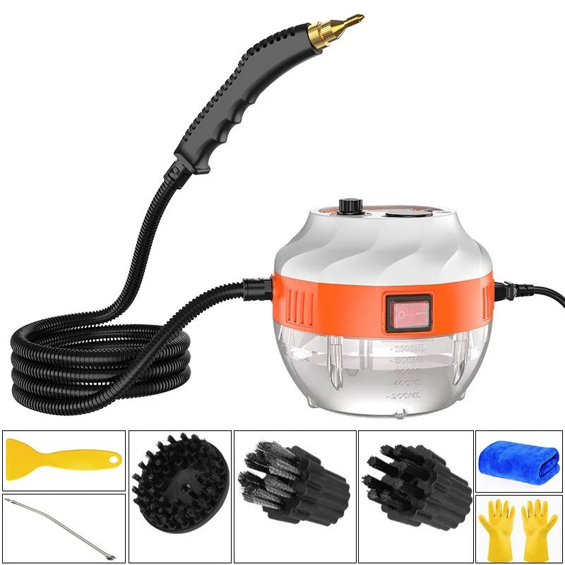 2800W HIGH-PRESSURE STEAM CLEANER - HOME APPLIANCE FOR KITCHEN AND CAR | Ka-mostore