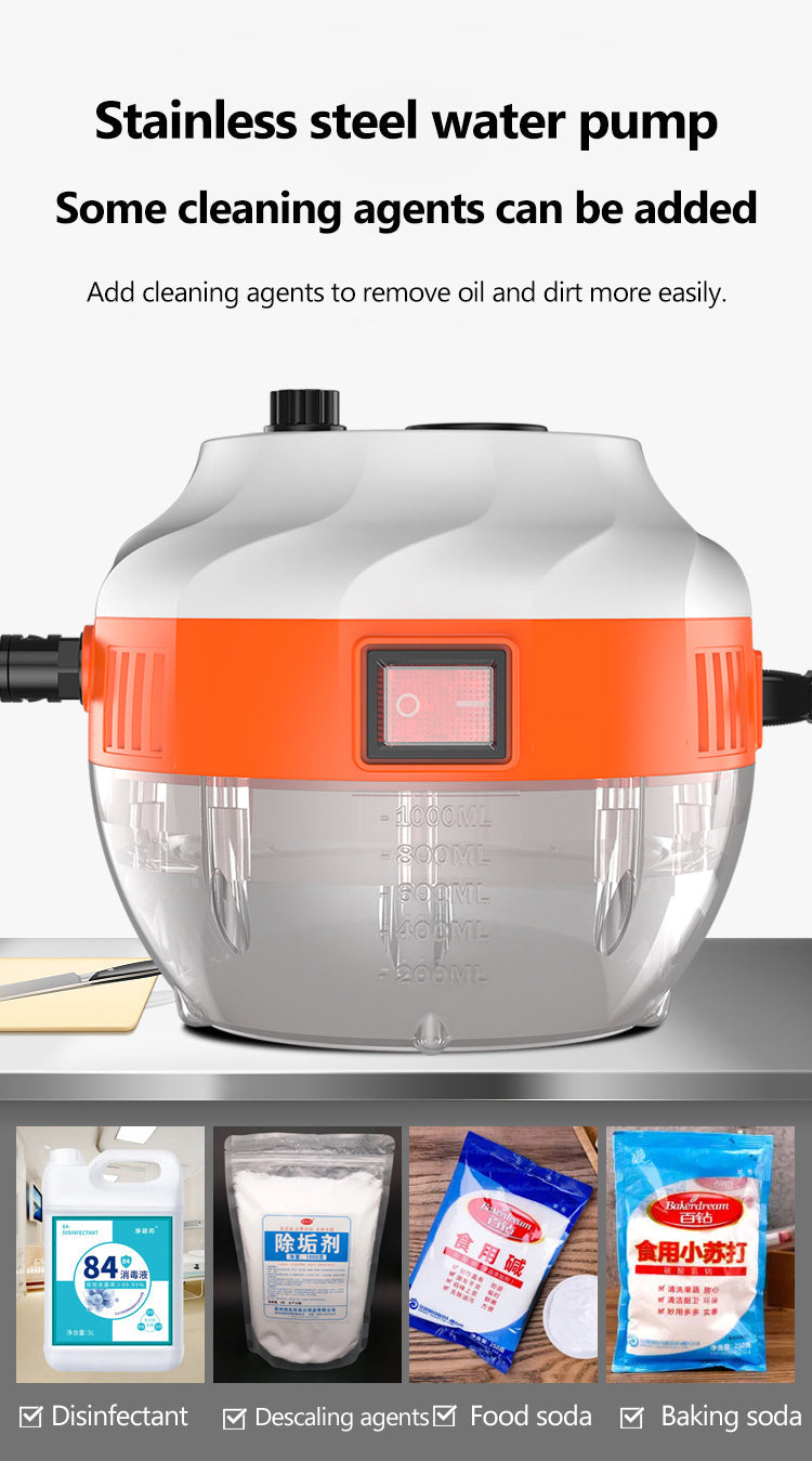 2800W HIGH-PRESSURE STEAM CLEANER - HOME APPLIANCE FOR KITCHEN AND CAR | Ka-mostore