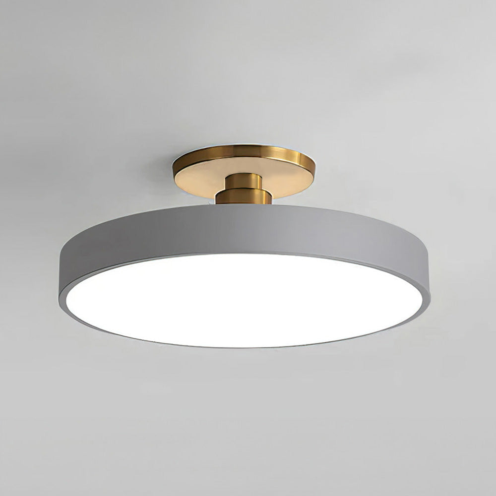 Astraeon LED Light Semi-Flush Mount Fixture For Dining Or Living Spaces Home Decor