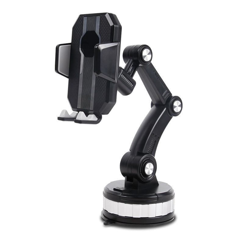 Universal Car Mount With Telescopic Arm And 360 Pivot For Windshield And Dashboard