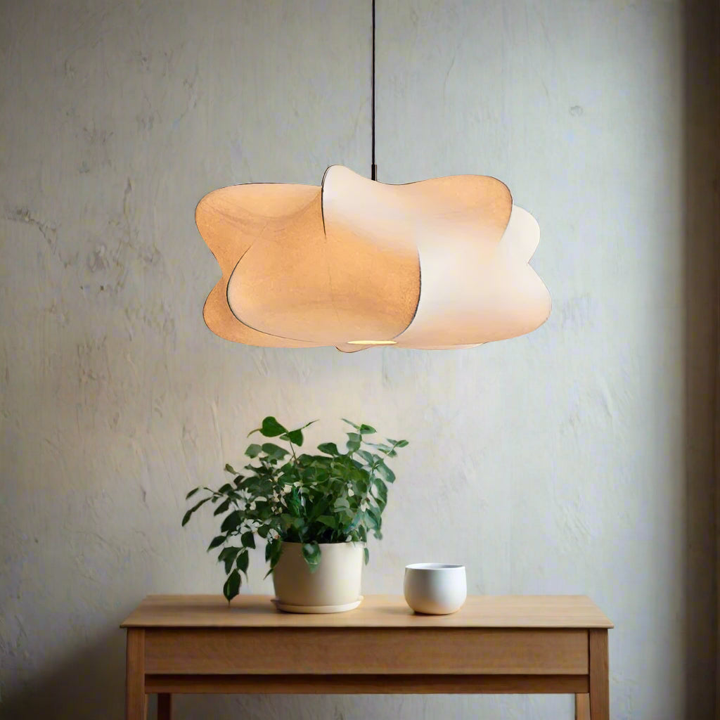 NovaLumi Wabi Sabi Ambient Pendant Light For Calming Gentle Glow In Any Room Setting