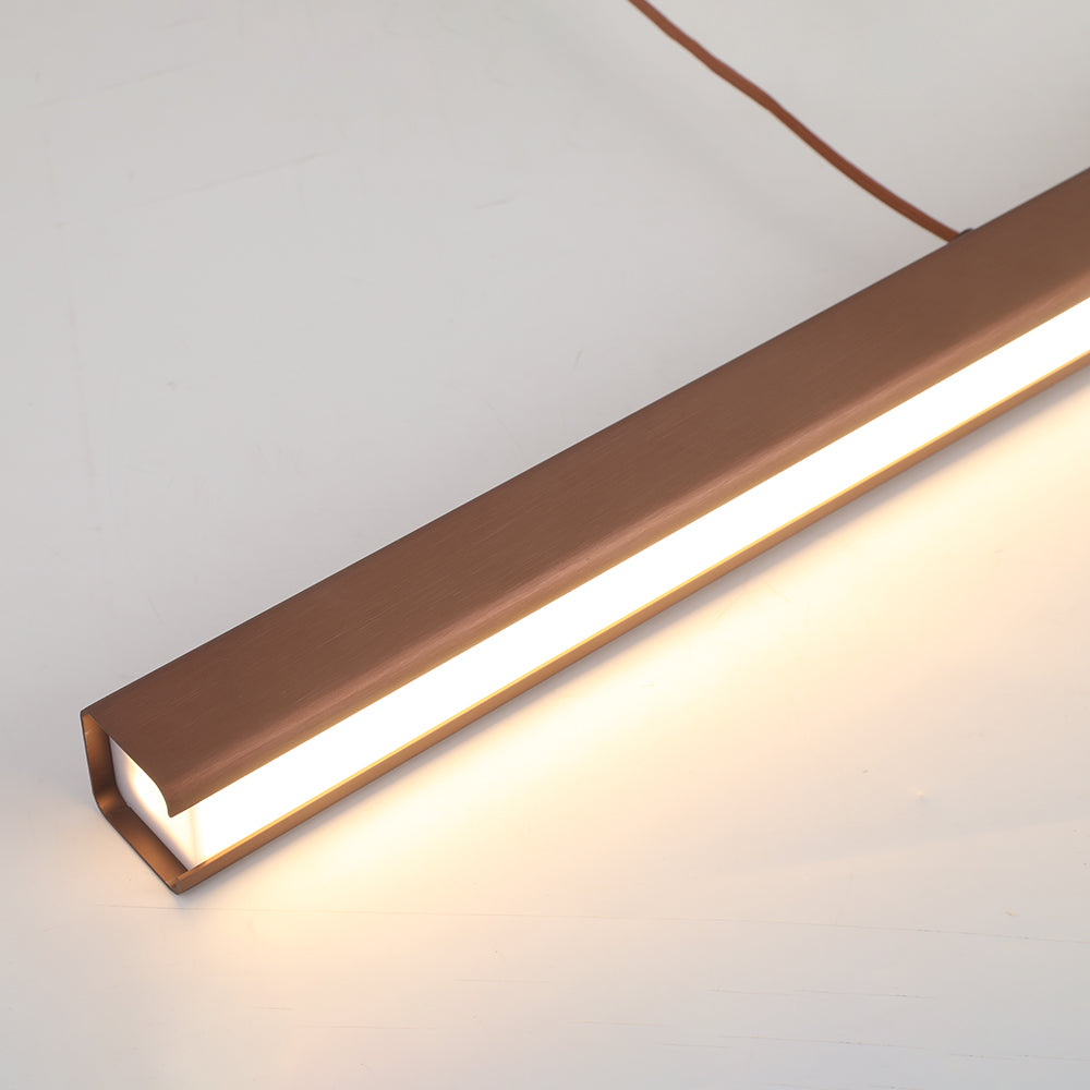 Aerolin Adjustable Height Pendant Light With Industrial LED Style For Modern Interiors
