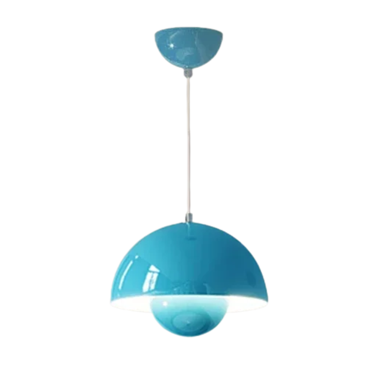 Macaron Nordic LED Pendant Chandelier — Mushroom-Inspired Shades, Soft Color Design