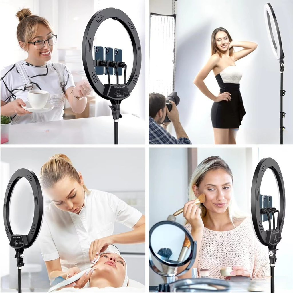 ProLite 18 Inch Ring Light And Tripod For Vlogging And Makeup And Photography Projects