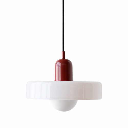 Bauhaus Style Glass Pendant Light For Dining And Living Areas