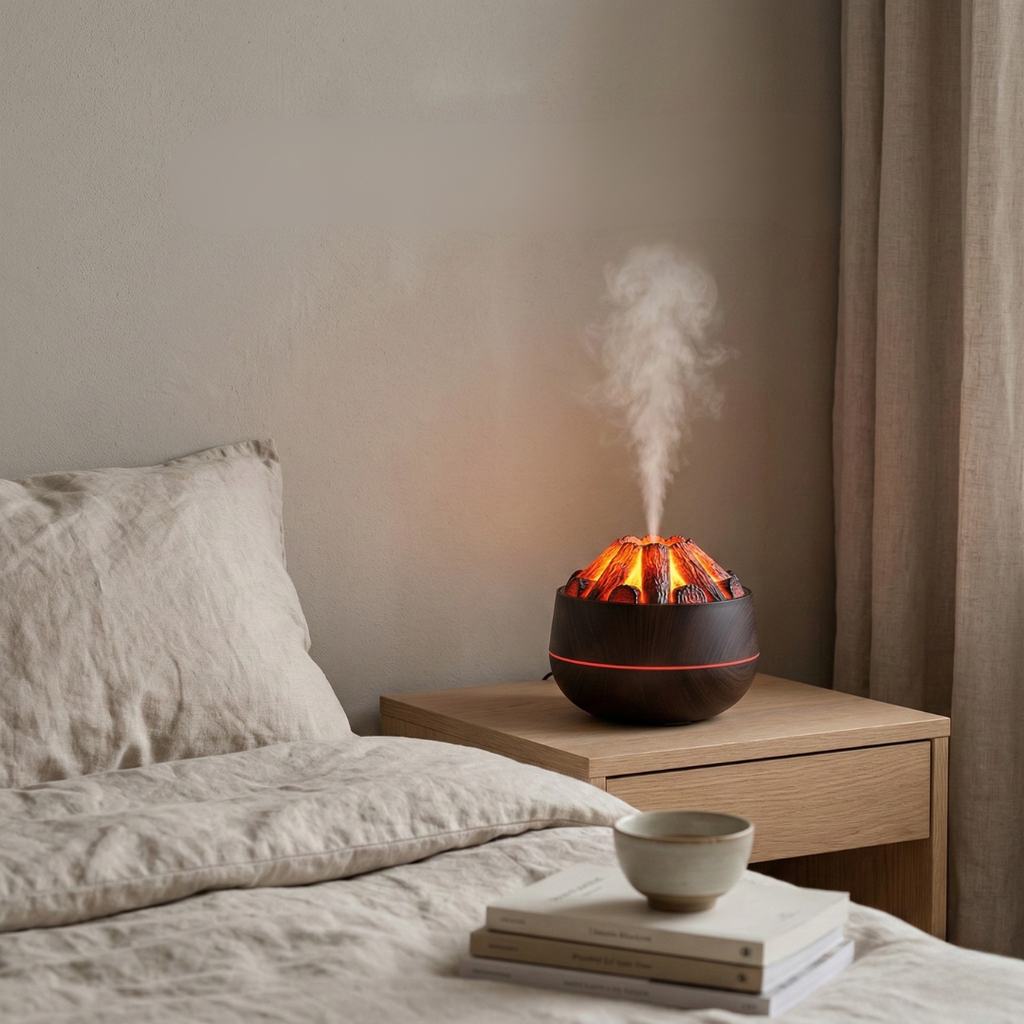 Night Light Diffuser 300ml For Aromatherapy In Bedroom Or Office Spaces Ideal For Relaxation And Sleep