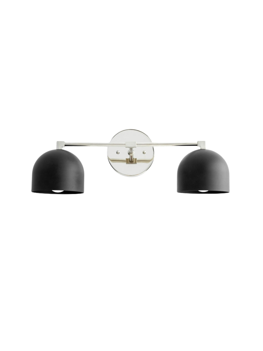 Mid-Century Dome Wall Lamp With Retro Design For Bathroom And Hallway