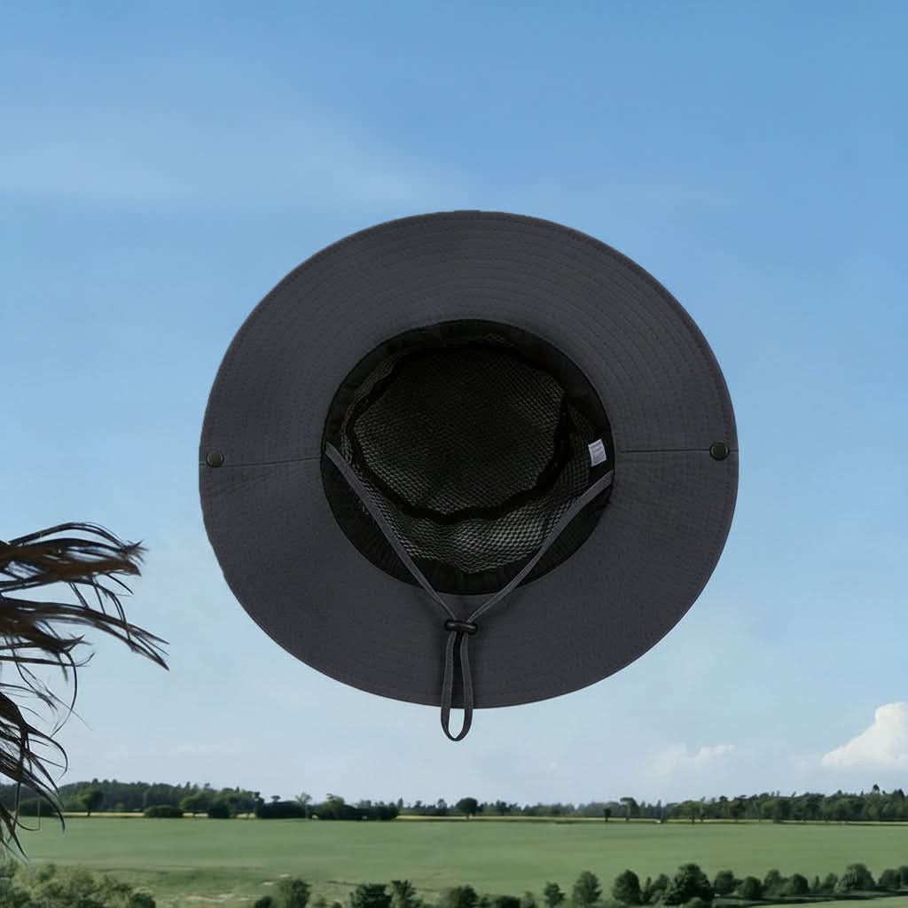 BEACHNEST Lehký prodyšný letní klobouk typu bucket — pohodlný střih, ochrana před sluncem