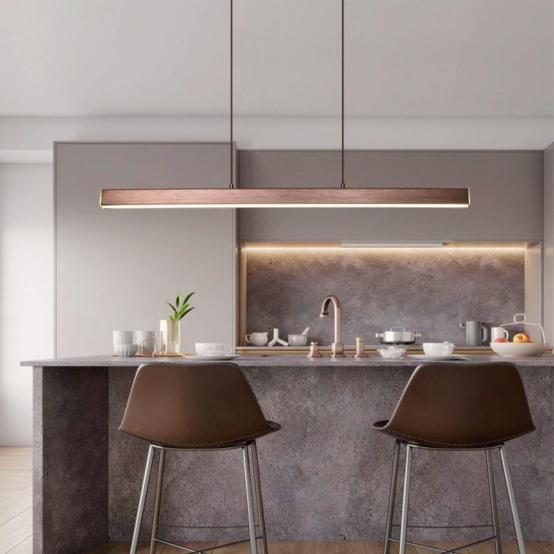 Aerolin Adjustable Height Pendant Light With Industrial LED Style For Modern Interiors