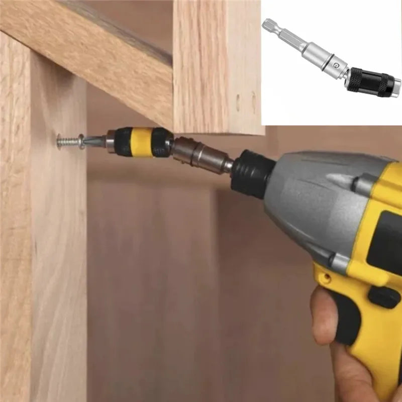Flexible Angle Extension For Drill Bits In Tight Spaces